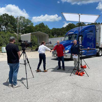 Behind the scenes with Cal Ark Trucking