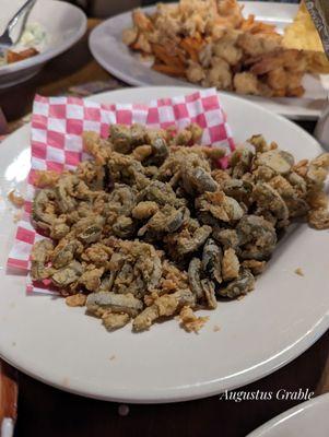 Fried Jalapeno Bottle Caps with Ranch dipping sauce