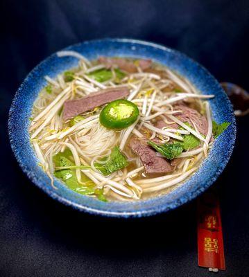 Beef pho with brisket - takeout