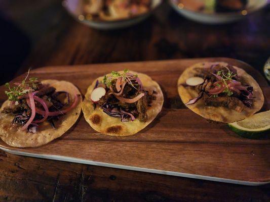 Brisket tacos