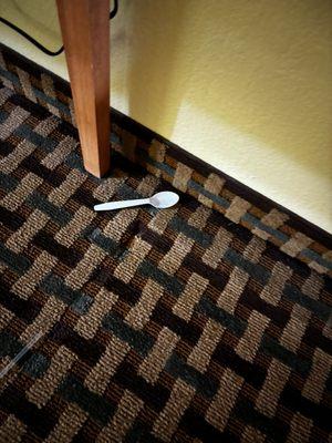 Spoon on ground