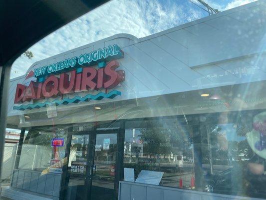 The ORIGINAL drive thru daiquiri bar.