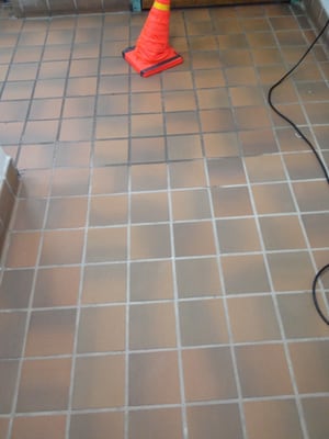 Tile cleaning