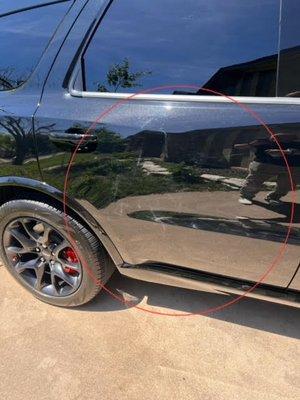 Current Swirl Marks.  Remember, if you can see swirl marks in a picture, you can definitely see them in person.