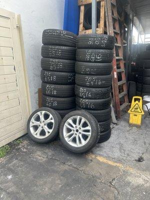 New/Used tires