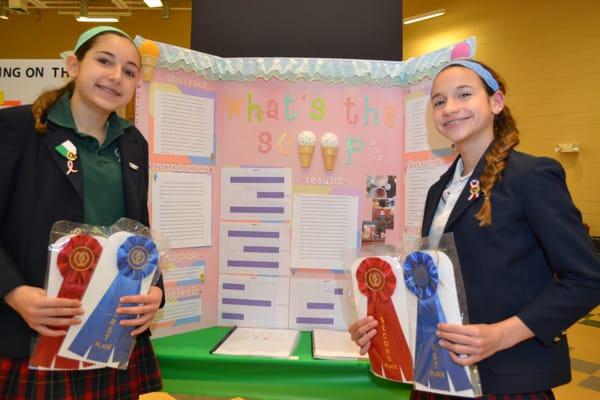 Science Fair winners