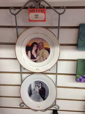 Personalized Ceramic Plates on Sale Now $15.  Reg. $18