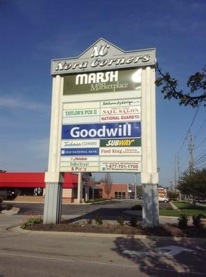 The Entrance to Goodwill off E.86th Street