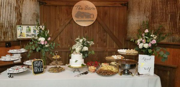 Dessert station