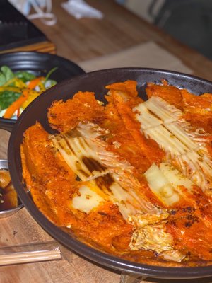 kimchi Seafood Pancake