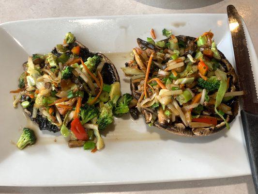 Stuffed mushrooms appetizer