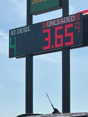 Arizona gas  price