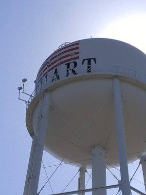 Guess what city's water tower is illuminated by the professionals at Electrical Connections? A name trusted throughout the Treasure Coast.