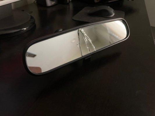 Broken mirror