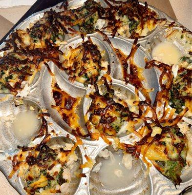 Mike's baked oysters