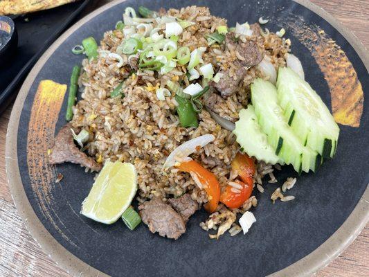 Basil beef fried rice