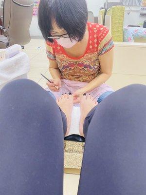 Basic pedicure