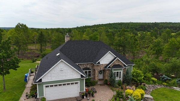 Roof completed in Duluth MN