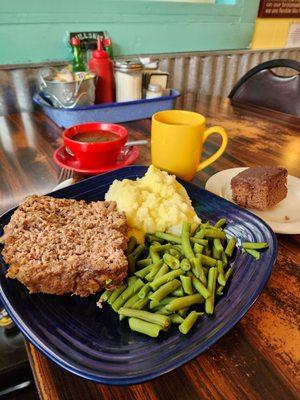 Meatloaf dinner special