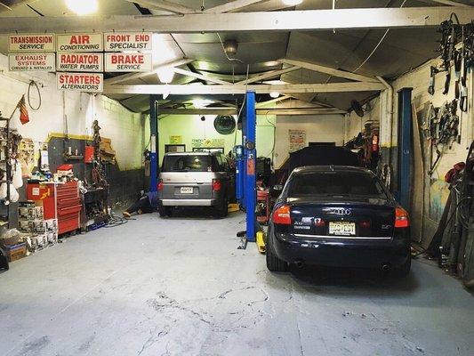 Inside view of where our professional technicians take excellent care of your ride. come in today for anything you need done on your car.