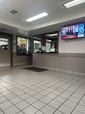 Clean waiting area