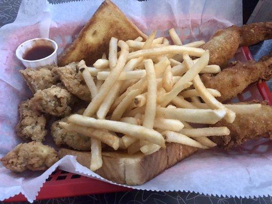 Mountain oysters & frog legs