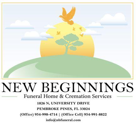 Trusted Funeral Home Logo & Information.