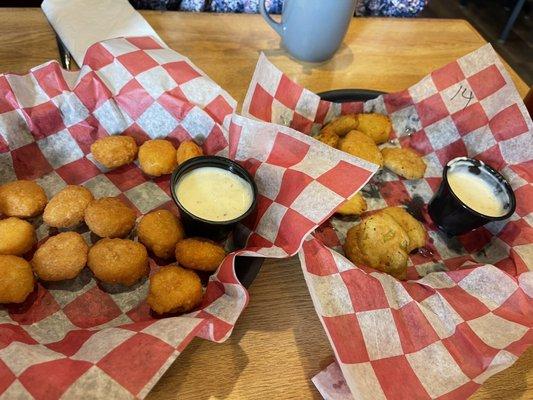 Corn Bites & Fried Pickles