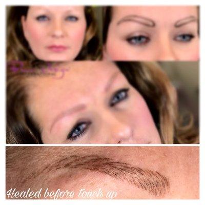 Microblading (Hair-like permanent makeup)