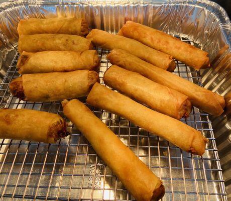 Spring rolls and lumpia