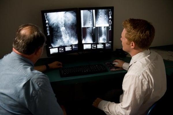 We have state of the art digital x-ray equipment that minimizes patient exposures. We x-ray about 20% of our patients.