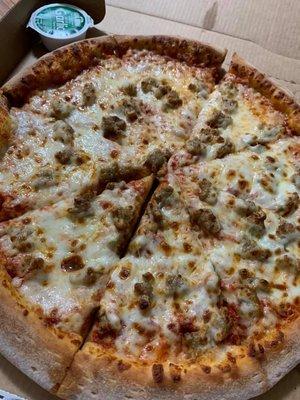 sausage pizza