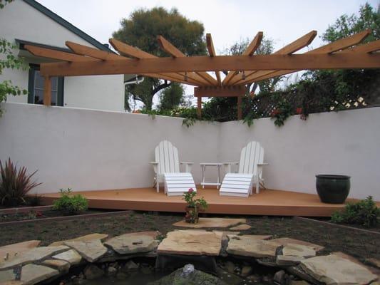 Pergola and Composite Deck In El Segundo