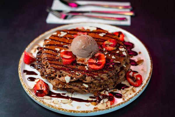 La Chocolata (chocolate pancakes)