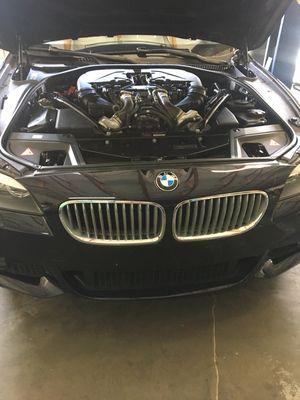 2011 bmw 550 replaced alternator.