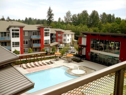 Apartment Pool Design Seattle, Washington