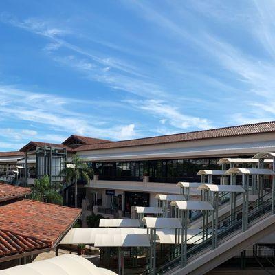 View from the terrace dining area