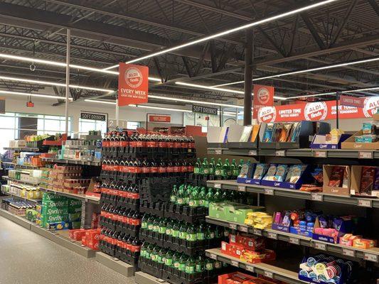 Soda aisle.