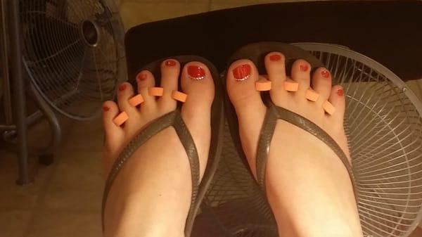 Beautiful pedi