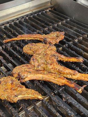 Grilled Lamb Chops.