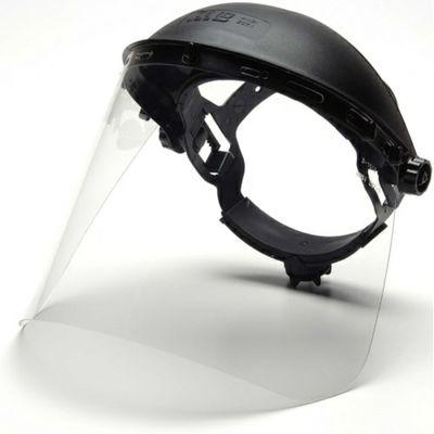 washable and reusable ratcheting headgear face shields  for sale