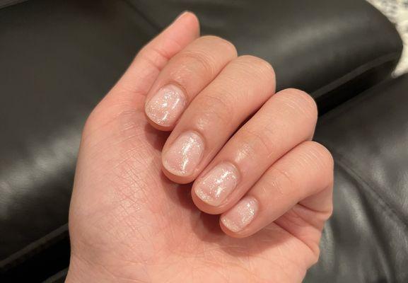 Gel manicure- 2 weeks later