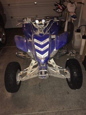 Raptor 660, bought front tires only.