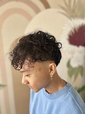 Boy top perm