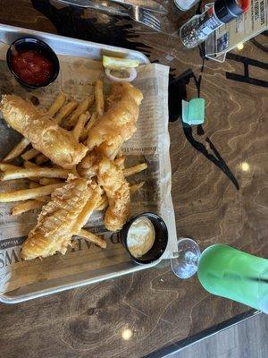 Fish and chips