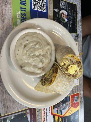 Country Breakfast Burrito