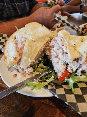 Turkey Sandwich my husband and I shared.