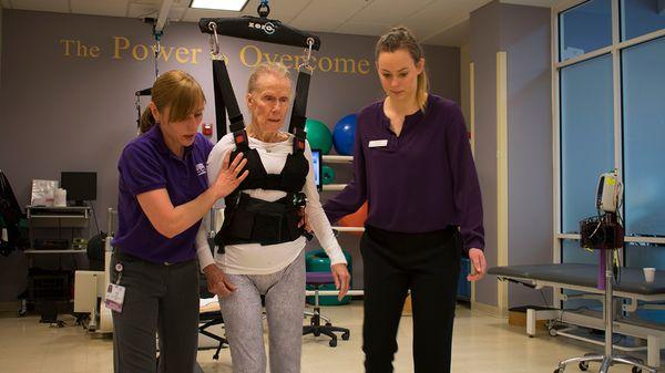 Helping our patient walk again