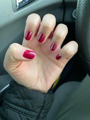 Gel manicure