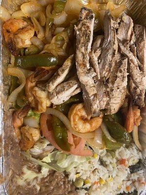 Mixed Combo Fajitas- recommended!